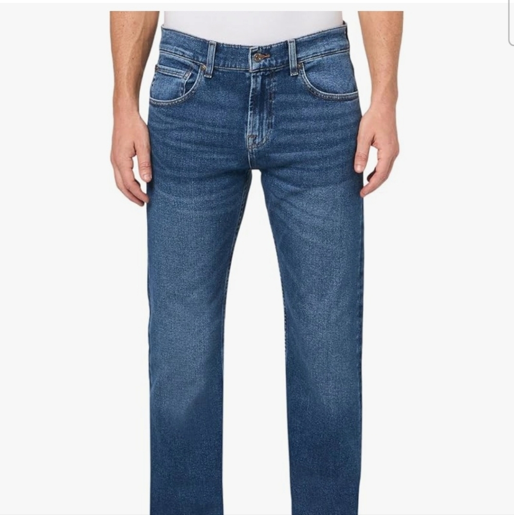 7 For All Mankind Men's Blue Jeans